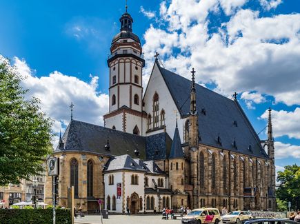 Gebäude der Kirche von außen